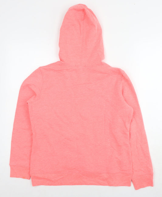 Gap Womens Pink Cotton Pullover Hoodie Size M Pullover - Logo