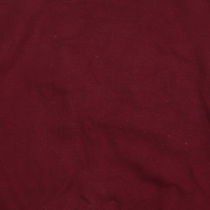 Oxford Womens Red Polyester Pullover Sweatshirt Size L Pullover - Oxford University