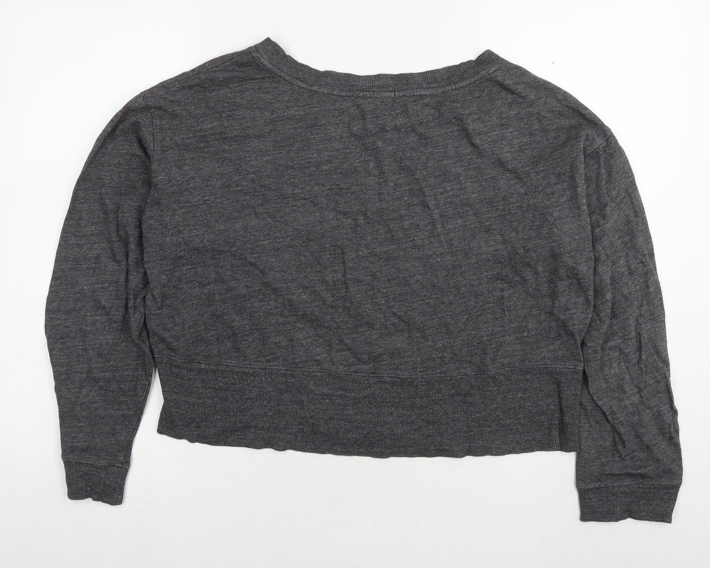 Gap Womens Grey Cotton Pullover Sweatshirt Size L Pullover
