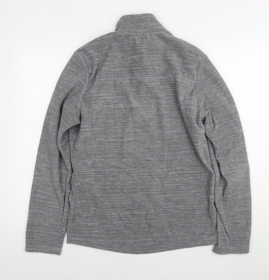 Quechua Womens Grey Polyester Pullover Sweatshirt Size M Pullover