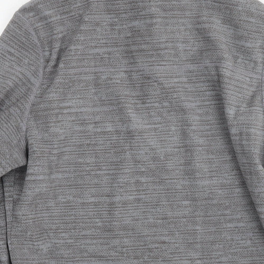 Quechua Womens Grey Polyester Pullover Sweatshirt Size M Pullover