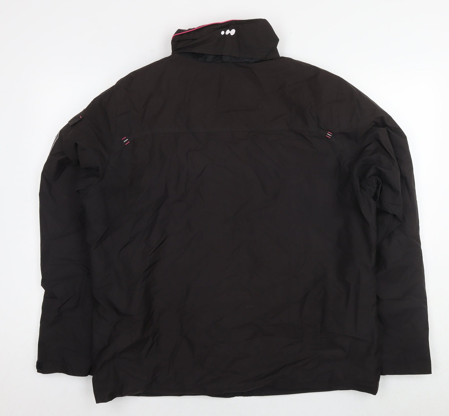 Womens UK Size M Oxylane Black Jacket