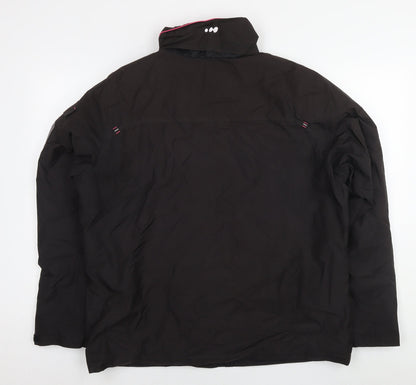 Womens UK Size M Oxylane Black Jacket