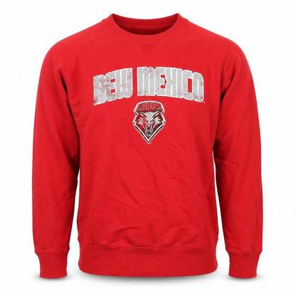 Knight Apparel Mens Red Cotton Pullover Sweatshirt Size L - New Mexico