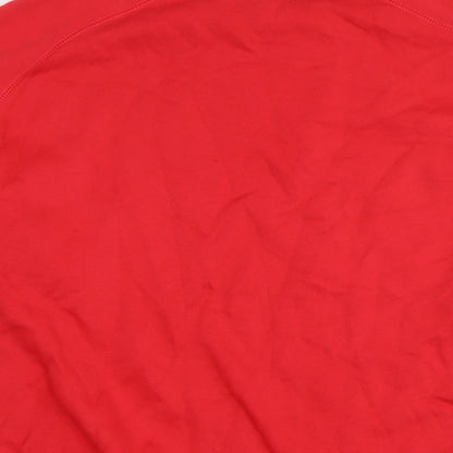 Knight Apparel Mens Red Cotton Pullover Sweatshirt Size L - New Mexico