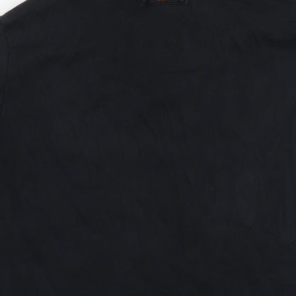 Mens UK Size M Boss Black Pullover Hoodie