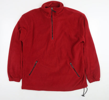 Mens UK Size M Screen Stars Red Anorak Coat