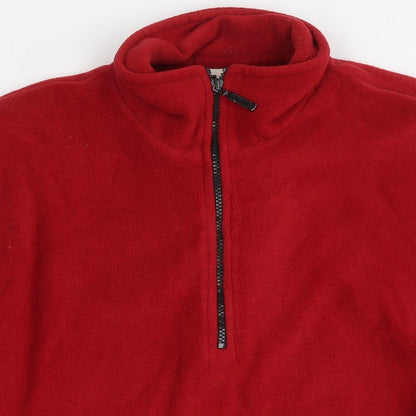 Mens UK Size M Screen Stars Red Anorak Coat
