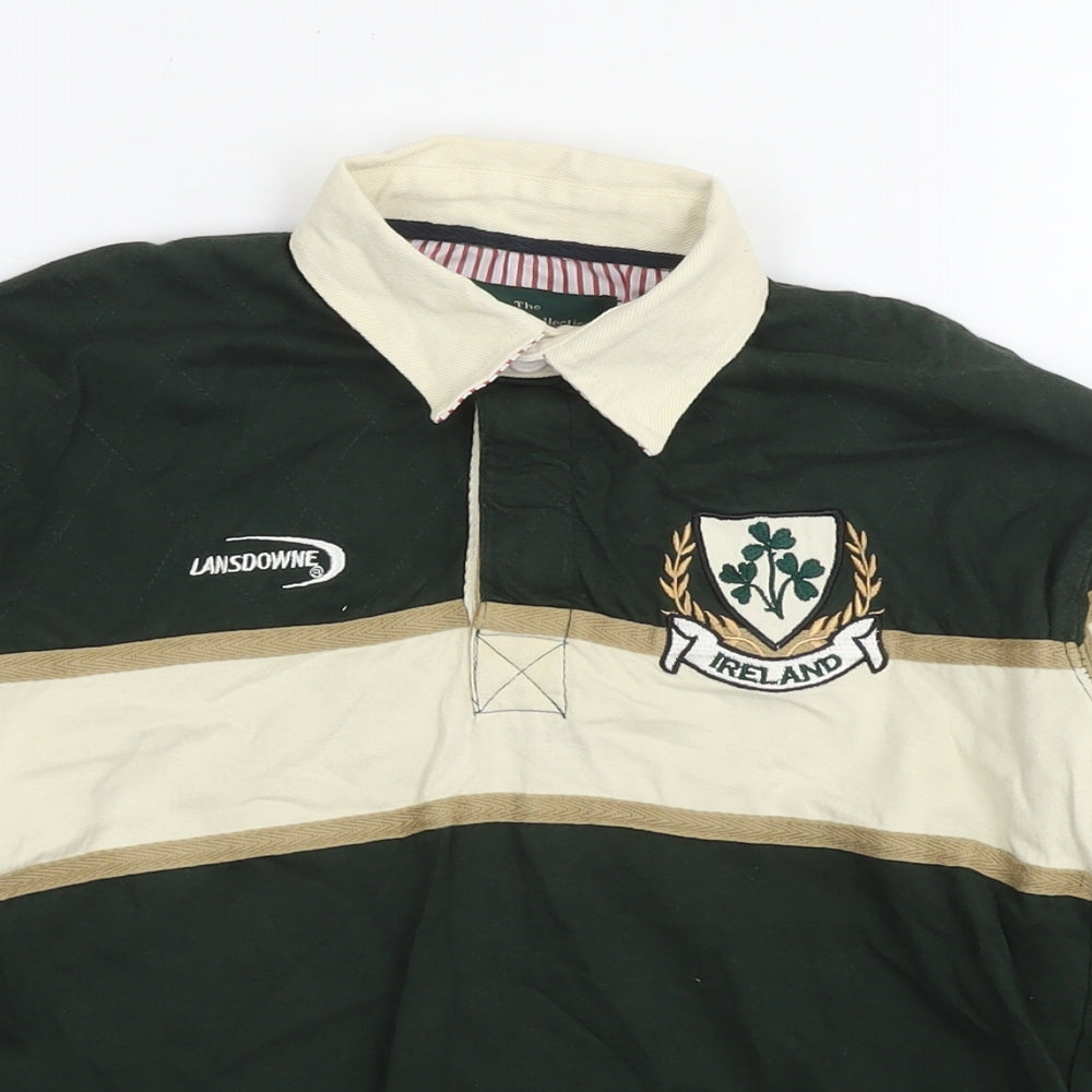 Landsowne Boys Green Cotton Pullover Sweatshirt Size 7-8 Years Pullover - Ireland