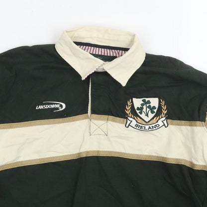 Landsowne Boys Green Cotton Pullover Sweatshirt Size 7-8 Years Pullover - Ireland