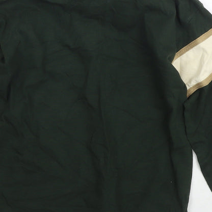Landsowne Boys Green Cotton Pullover Sweatshirt Size 7-8 Years Pullover - Ireland