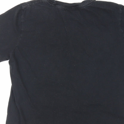 Suicide Squad Womens Black Cotton Basic T-Shirt Size S Crew Neck