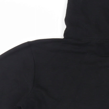 Mens UK Size L DFND Black Pullover Hoodie
