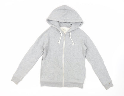 Womens UK Size 6 Jack Wills Grey Full Zip Hoodie
