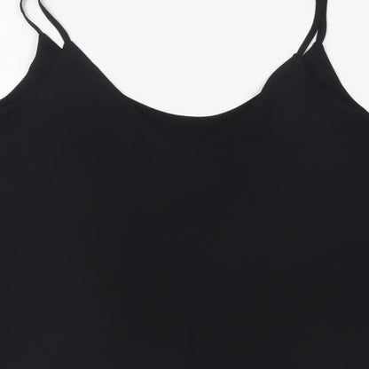 Womens UK Size 10 River Island Black Camisole Tank