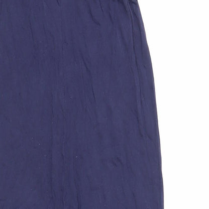 H&M Girls Blue Viscose Jumpsuit One-Piece Size 10-11 Years Zip - Sequin