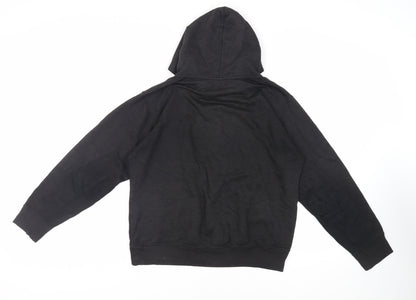 Mens UK Size S Henleys Black Pullover Hoodie