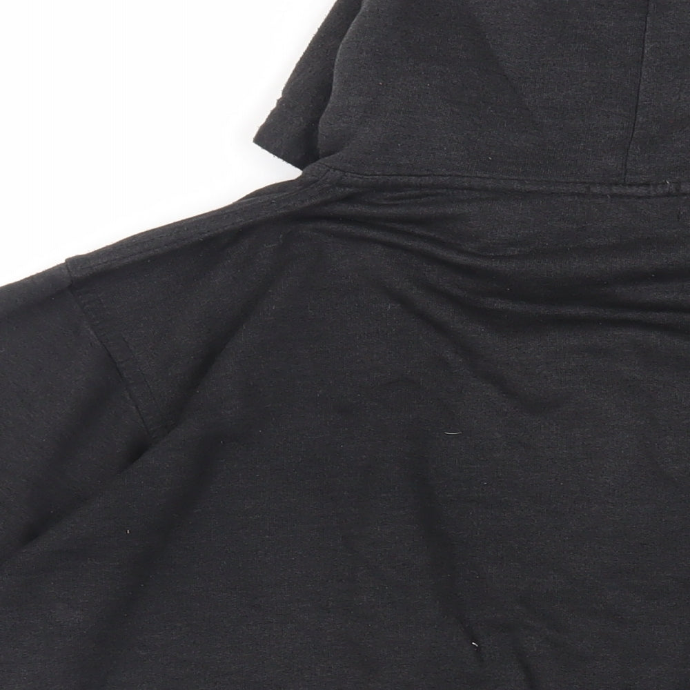 Mens UK Size S Henleys Black Pullover Hoodie