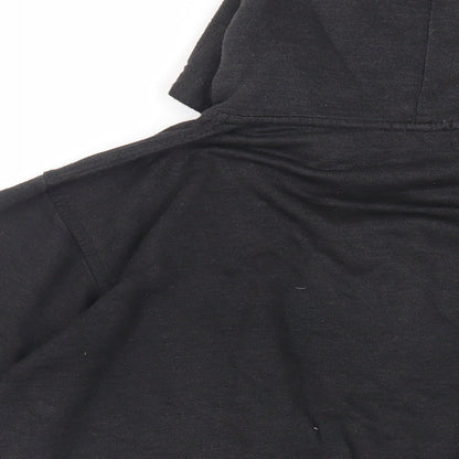 Mens UK Size S Henleys Black Pullover Hoodie