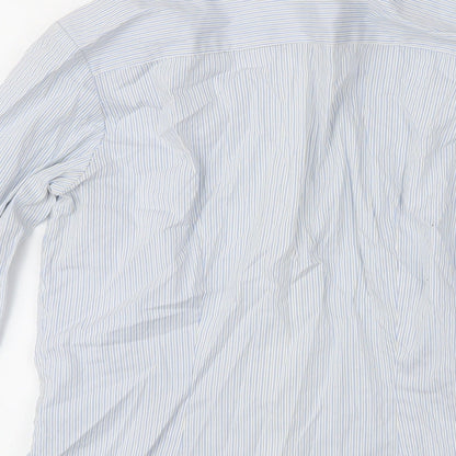 Womens UK Size 8 H&M Blue Basic Blouse