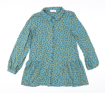 Womens UK Size 10 Thought Multicoloured Tunic Blouse