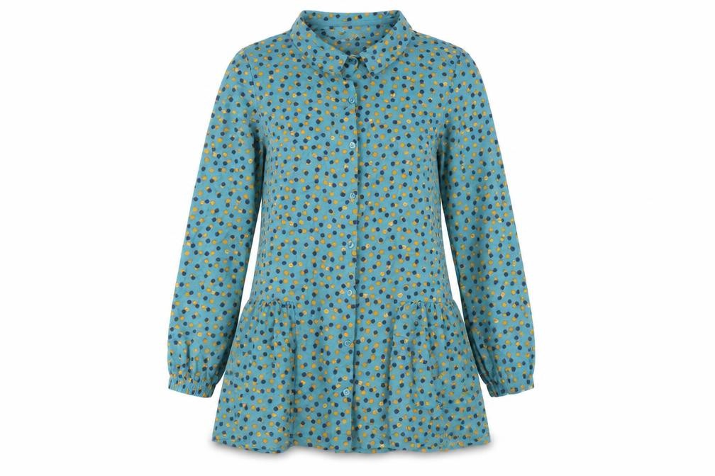 Womens UK Size 10 Thought Multicoloured Tunic Blouse