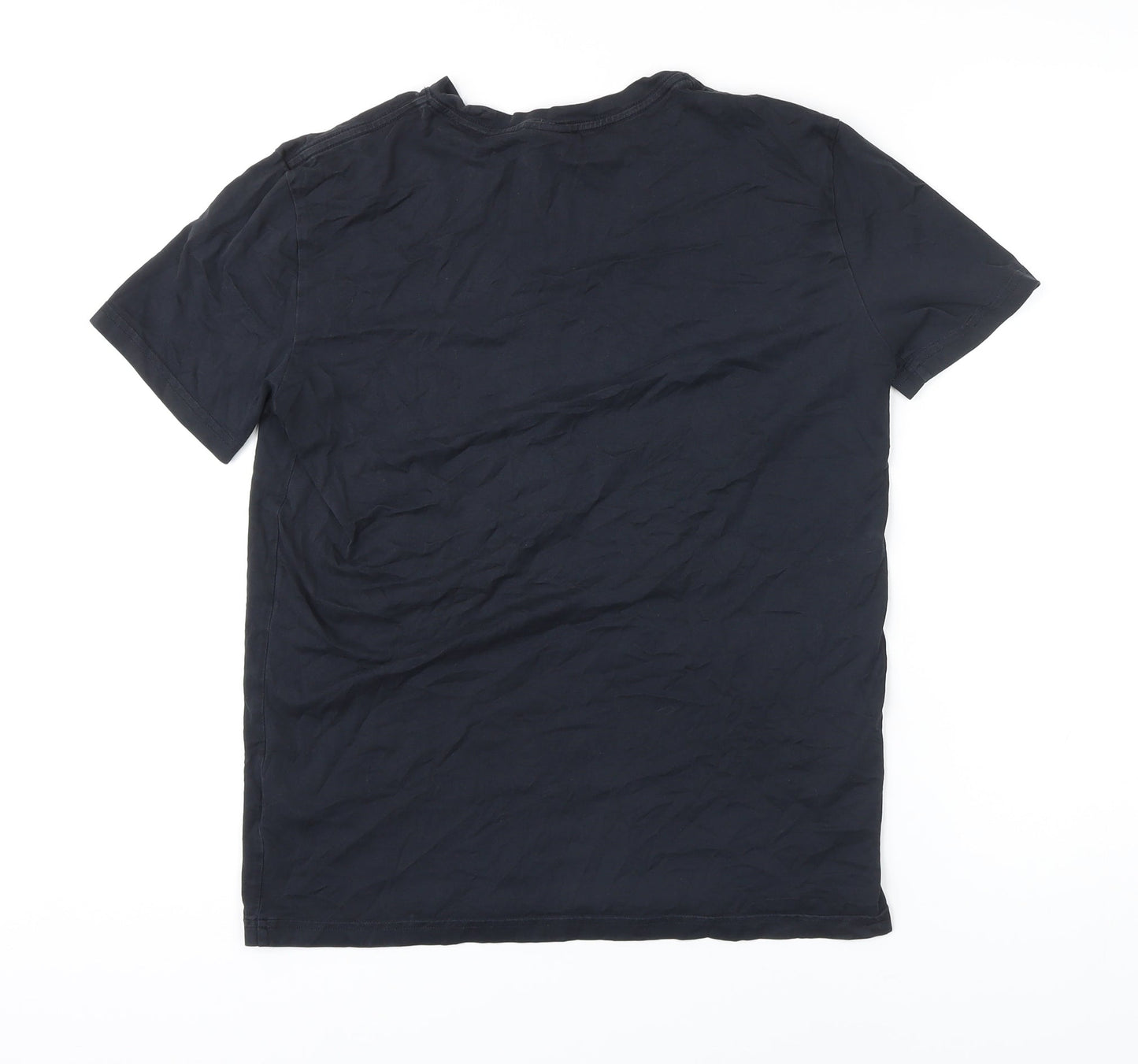 Womens UK Size S H&M Black Basic T-Shirt