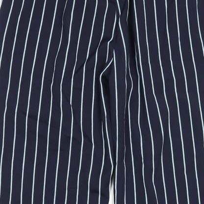 Womens UK Size 8 H&M Regular Fit  Blue Trousers