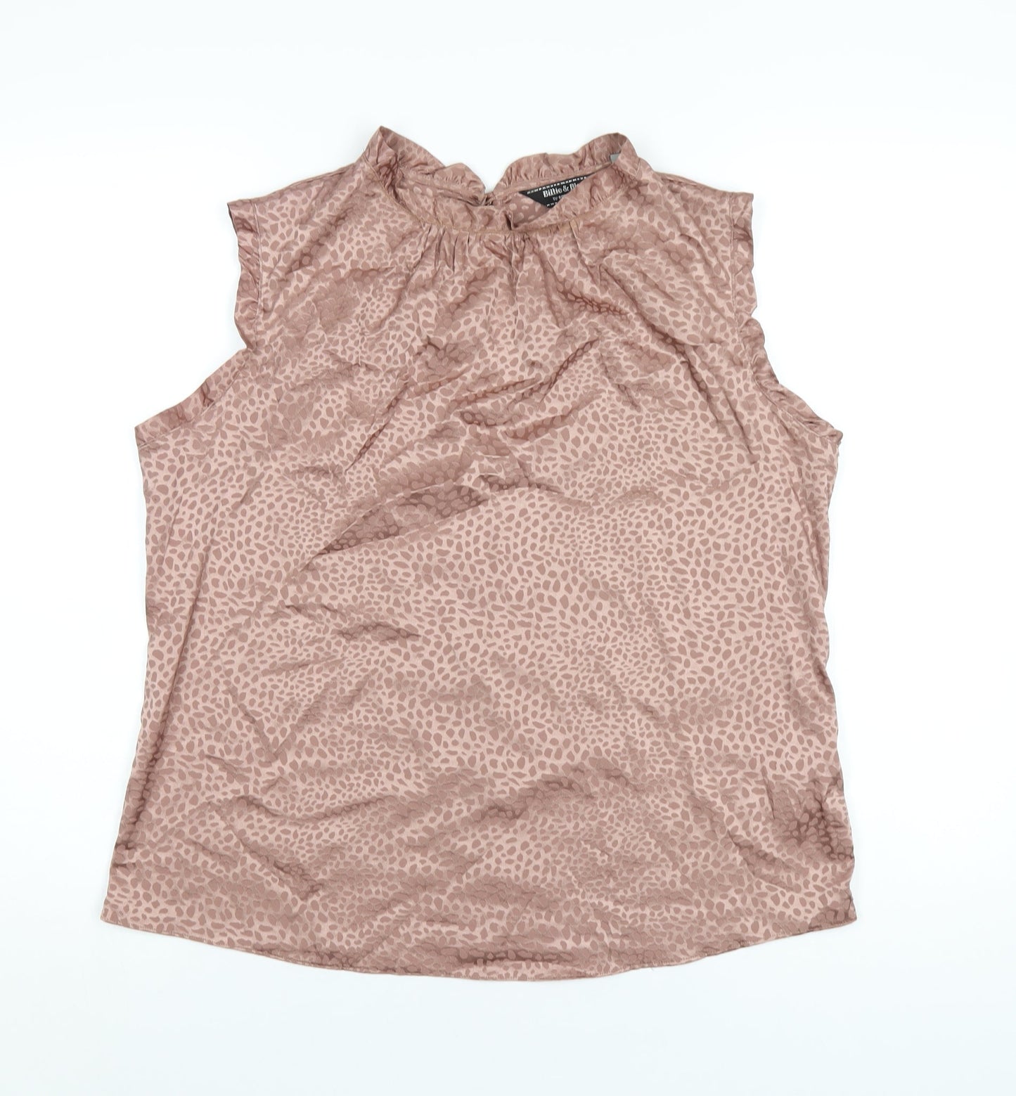Womens UK Size 14 Dorothy Perkins Pink Basic T-Shirt