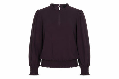 Womens UK Size 8 New Look Purple Basic Blouse