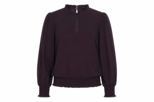 Womens UK Size 8 New Look Purple Basic Blouse