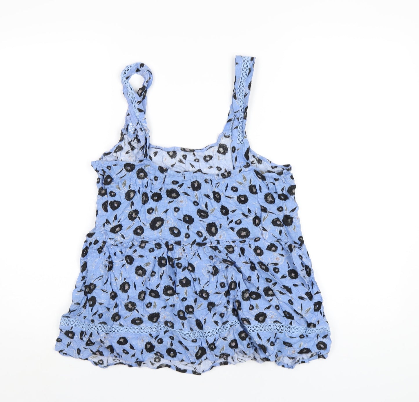 Womens UK Size 16 NEXT Blue Basic Tank