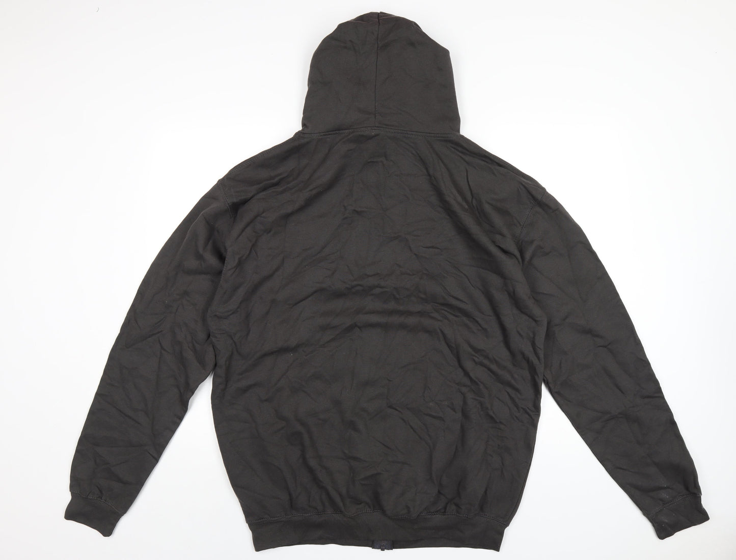 Gaffer Jeans Mens Grey Cotton Full Zip Hoodie Size XL
