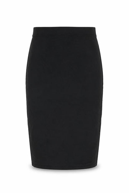 Threadbare Womens Black Cotton Straight & Pencil Skirt Size 10