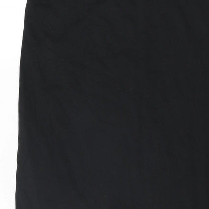 Threadbare Womens Black Cotton Straight & Pencil Skirt Size 10