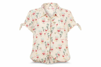 Womens UK Size M Mango Ivory Basic Button-Up