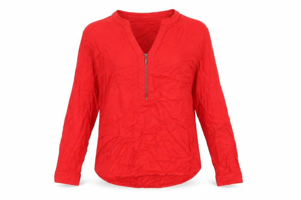 Womens UK Size 10 b.young Red Basic T-Shirt