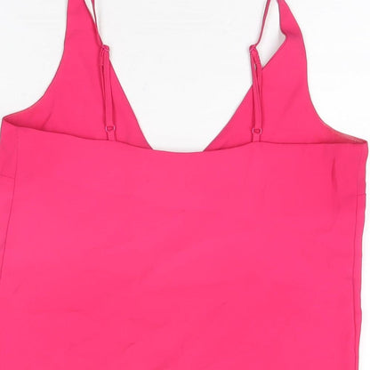 Womens UK Size 6 Dorothy Perkins Pink Camisole T-Shirt