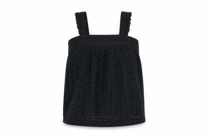 Womens UK Size 6 NEXT Black Basic T-Shirt