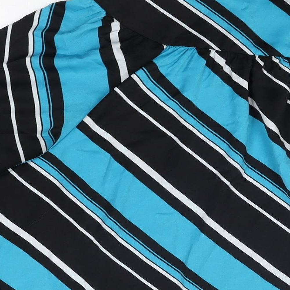 Womens UK Size 20 Marks and Spencer Blue Basic Blouse