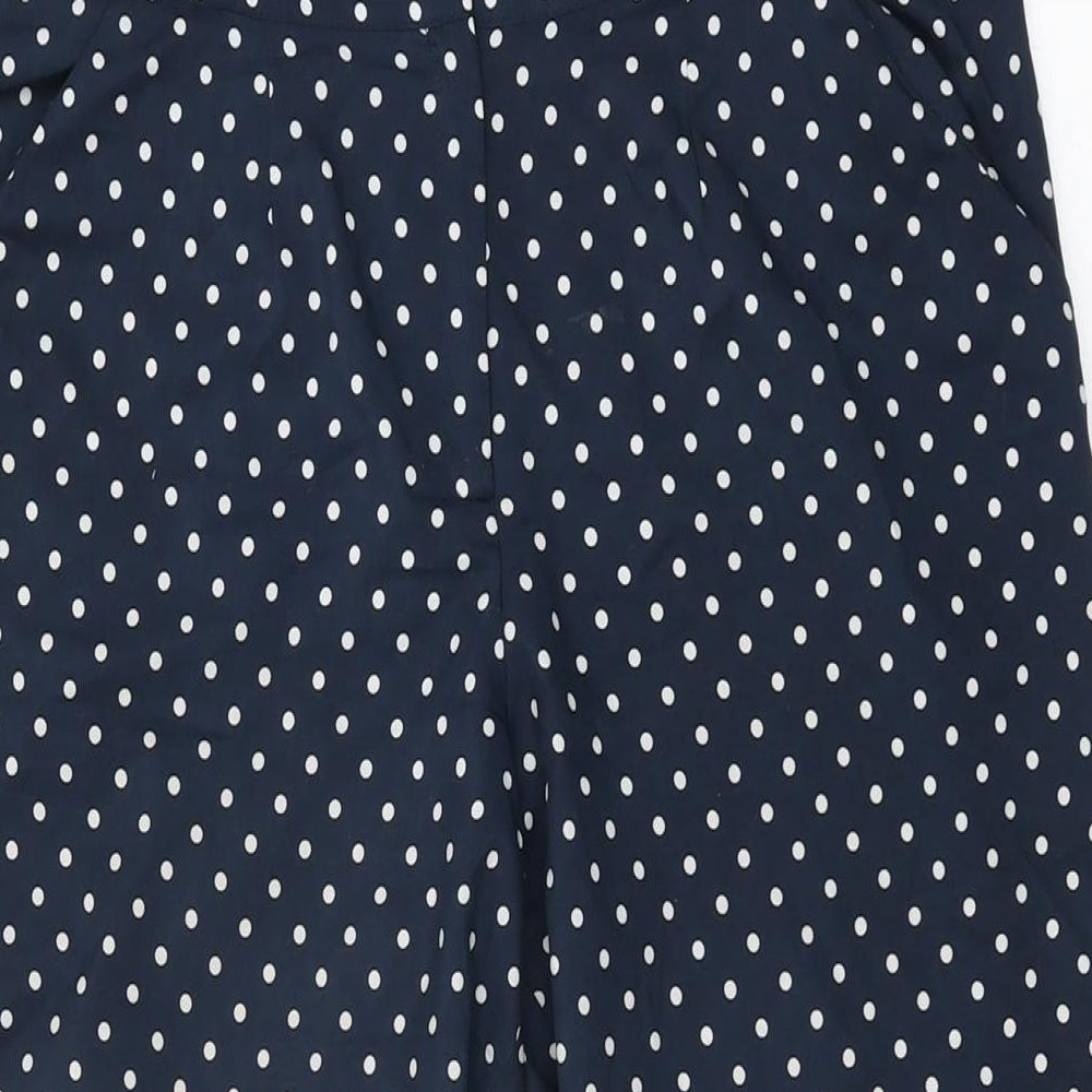 Womens UK Size 10 Miss Selfridge Regular Fit  Blue Trousers