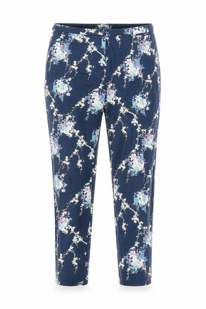 Womens UK Size 10 Oasis Regular Fit  Blue Trousers