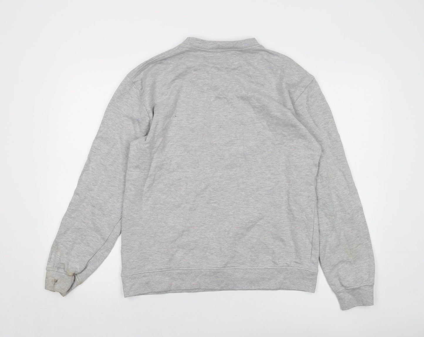 Mens UK Size S Henleys Grey Pullover Sweatshirt