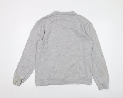 Mens UK Size S Henleys Grey Pullover Sweatshirt