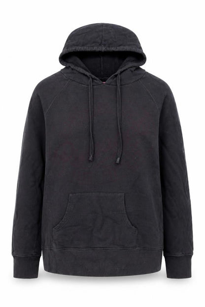 Pineapple Womens Grey Cotton Pullover Hoodie Size M Pullover