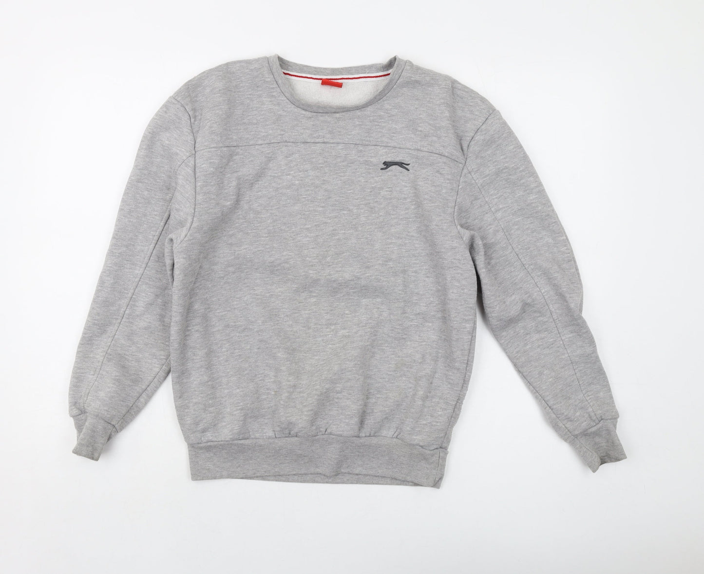 Slazenger Boys Grey Polyester Pullover Sweatshirt Size 13 Years Pullover