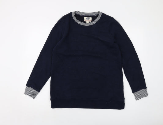 Womens UK Size S Lands' End Blue Pullover Sweatshirt