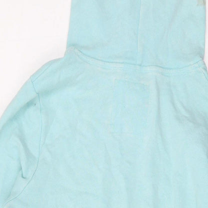 Hollister Womens Blue Cotton Pullover Hoodie Size M Pullover