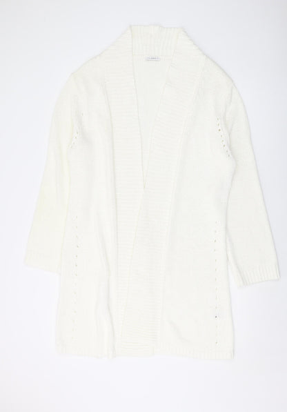 Womens UK Size XL Planet Ivory Cardigan Jumper