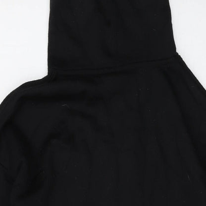 Slazenger Womens Black Polyester Pullover Hoodie Size 6 Pullover